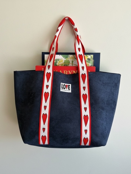 Brighton Handbags - Brighton Velveteen Love Tote